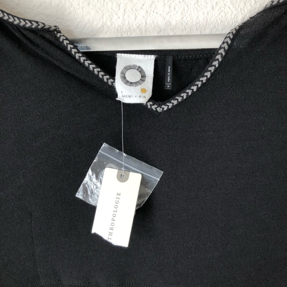Akemi + Kin Women’s Black Flowy Top Size S - Picture 2 of 6